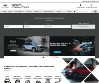 Gunninfiniti.com(INFINITI of San Antonio) Screenshot