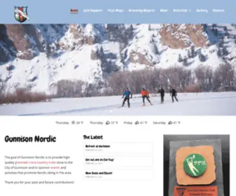 Gunnisonnordic.org(Gunnison Nordic Club) Screenshot