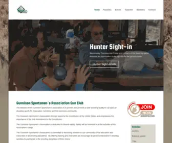 Gunnisonsportsmens.com(Gunnison Sportsmen’s Association Gun Club) Screenshot