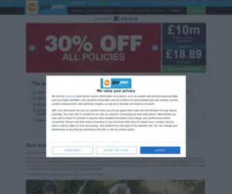 Gunplan.co.uk(Shooting Insurance & Gun Insurance) Screenshot