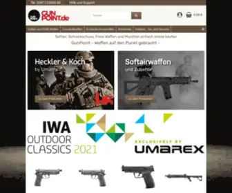 Gunpoint.de(Ihr Waffen Online Shop) Screenshot