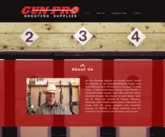 Gunproshootingsupplies.com(Gun Pro) Screenshot