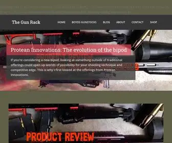 Gunrack.co.nz(Reviews and information for the shooting enthusiast) Screenshot