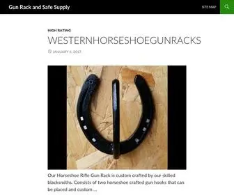 Gunsaferacksupply.com(Gun Rack and Safe Supply) Screenshot