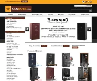 Gunsafes.com(Gun Safes) Screenshot