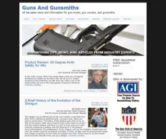 Gunsandgunsmiths.com(Guns And Gunsmiths) Screenshot