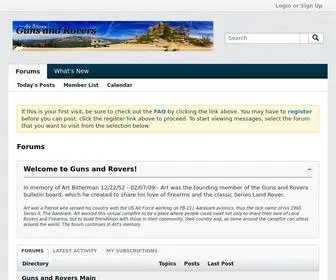 Gunsandrovers.com(Guns and Rovers) Screenshot