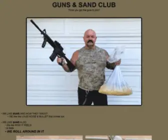 Gunsandsand.com(Guns & sand club) Screenshot