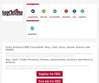 Gunsarizona.com(Guns Arizona FREE Classifieds) Screenshot