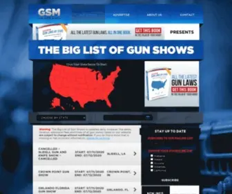 Gunshowminute.com(Gun Show Minute) Screenshot