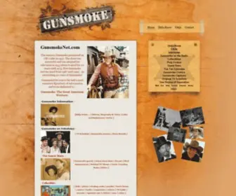 Gunsmokenet.com(Western Shop) Screenshot