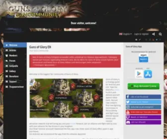 Gunsofglory.de(Guns of Glory Community) Screenshot