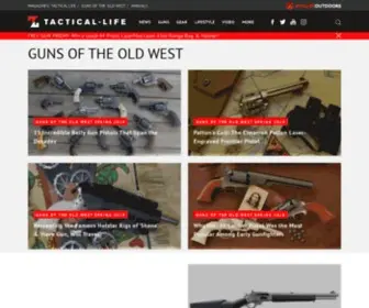 Gunsoftheoldwest.com(Tactical Life Gun Magazine) Screenshot