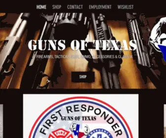 Gunsoftx.com(GUNS AMMO AND ACCESSORIES) Screenshot