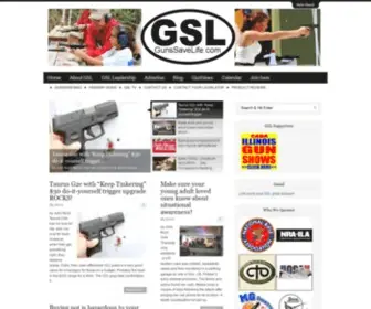 Gunssavelife.com(We Defend Your Right to Defend Yourself) Screenshot