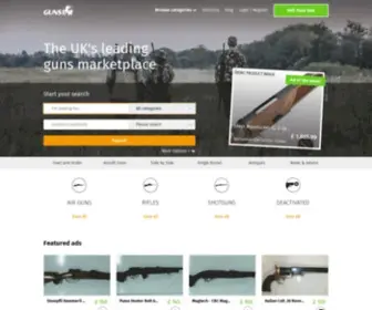 Gunstar.co.uk(Used Guns for Sale) Screenshot