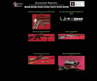 Gunsumerreports.com(Gunsumer Reports) Screenshot