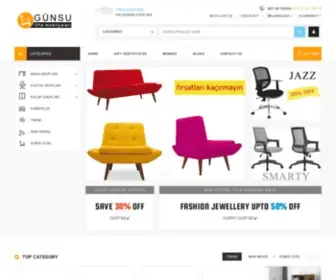 Gunsuofis.com(Ofis mobilyaları alanında proje) Screenshot