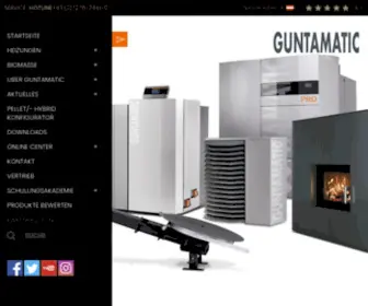 Guntamatic.fr(Chauffage) Screenshot