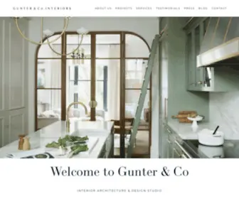 Gunterandco.com(Gunter & Co) Screenshot