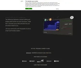 Gunthy.org(Gunbot is the leading crypto trading bot) Screenshot