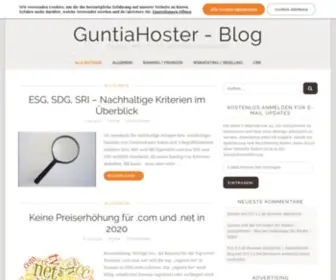 Guntiahoster.de(Wohnungsbauprämie) Screenshot