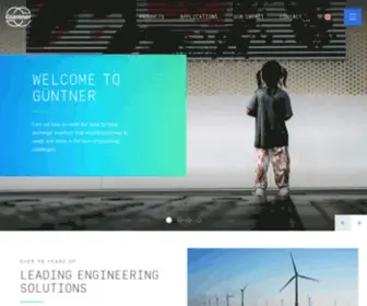 Guntner.co.uk(Güntner) Screenshot