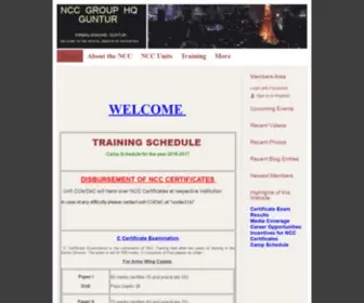 Gunturncc.com(NCC GROUP GUNTUR) Screenshot