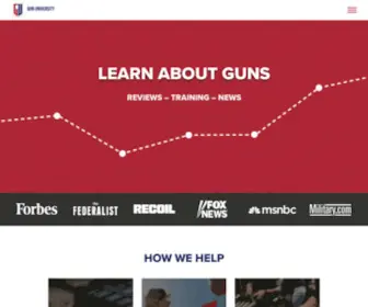 Gununiversity.com(Gun University) Screenshot
