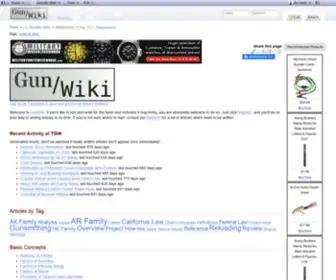 Gunwiki.net(WebHome) Screenshot