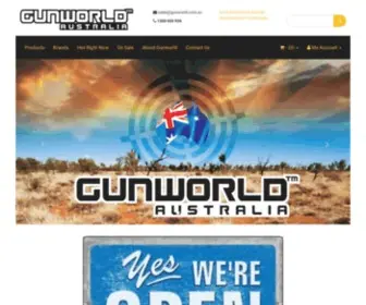 GunWorld.com.au(Gunworld Australia) Screenshot