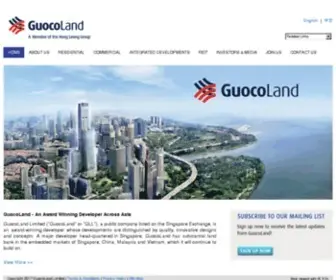 Guocoland.com.sg(GuocoLand Limited) Screenshot