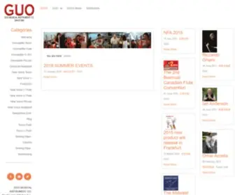 Guoflute.com(吉富瑞) Screenshot