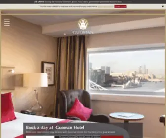 Guoman.com(Luxury 5 & 4 Star Hotels London) Screenshot