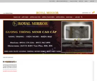 Guonghoanggia.com(ROYAL MIRROR) Screenshot