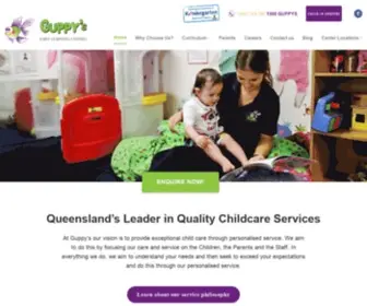 Guppys.com.au(Guppy's Early Learning Centres) Screenshot