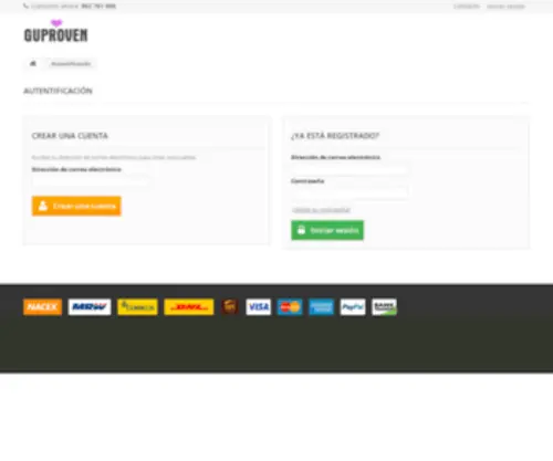Guproven.es(Default Parallels Plesk Panel Page) Screenshot