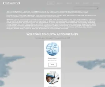 Guptaaccountants.com(Gupta Accountants) Screenshot