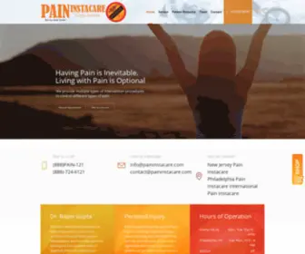 Guptainstitute.com(Gupta Institute For Pain) Screenshot
