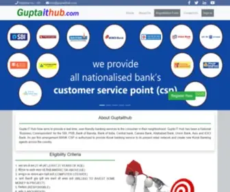 Guptaithub.com(Gupta It Hub) Screenshot