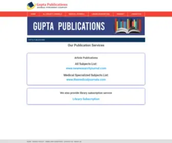 Guptapublications.com(Gupta Publications) Screenshot