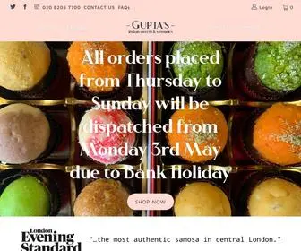 Guptas.co.uk(Best Indian Sweets Online in UK) Screenshot