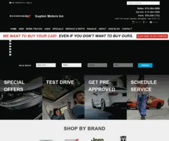 Guptonmotors.com(Gupton Motors Chrysler Dodge Jeep Ram) Screenshot