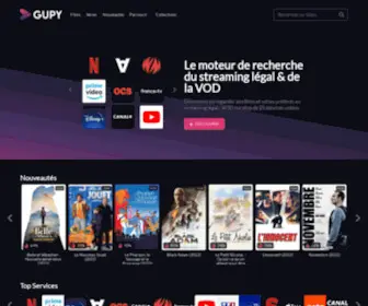 Gupy.fr(Le guide du streaming & de la vidéo) Screenshot