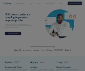 Gupy.io(Software de Recrutamento & Seleção e Admissão) Screenshot