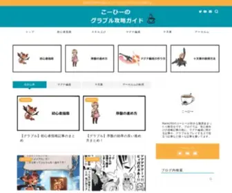 Gurabulu-Kouryaku.com(こーひーが運営しているグラブル(グランブルーファンタジー)) Screenshot