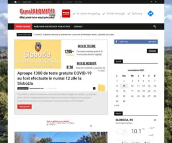 Guraialomitei.com(Gura Ialomitei) Screenshot