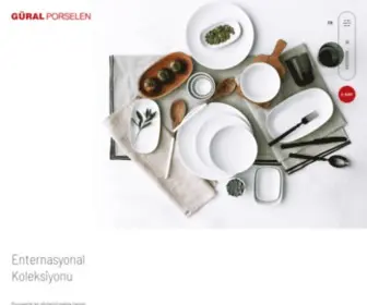 Guralporselen.com(Güral Porselen Kurumsal Web Sitesi) Screenshot