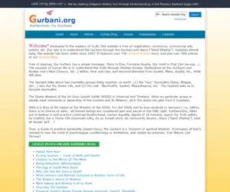 Gurbani.org(Reflections On Gurbani) Screenshot