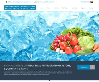 Gurdevrefrigeration.com(Industrial Refrigeration Systems) Screenshot